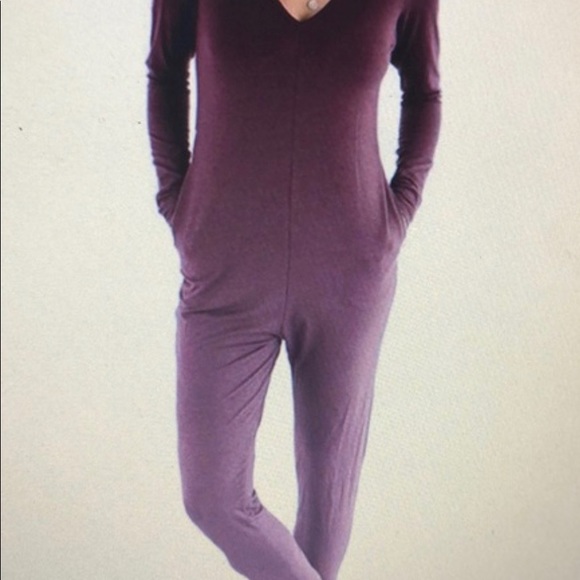 Smash + Tess Friday Romper - Mod Maroon - Size M - Picture 2 of 3